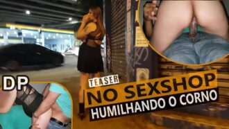 Cristina Almeida grávida com 2 machos na cabine, leva pica no cu e na buceta, faz DP e humilha o…